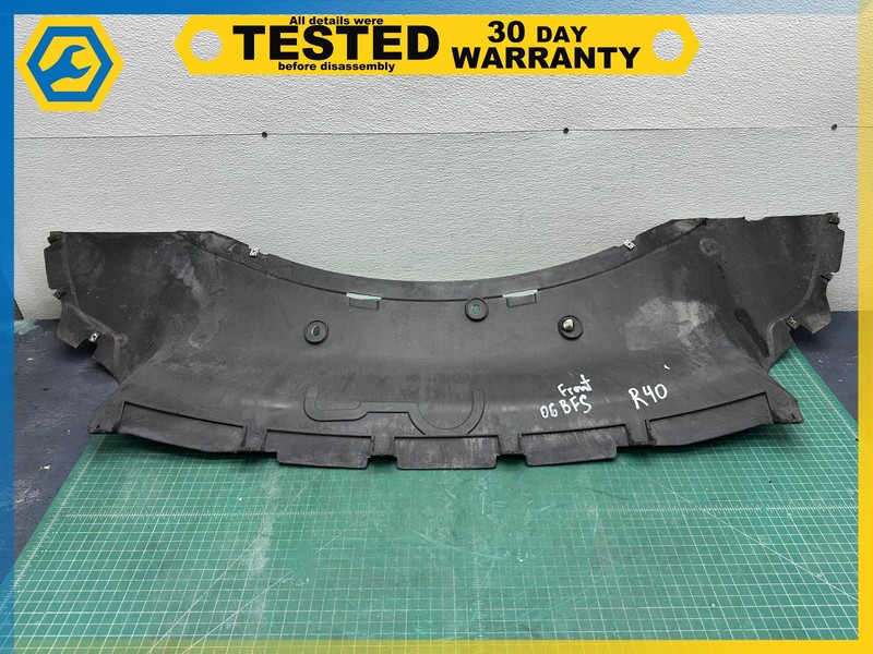 06-12 BENTLEY Flying Spur REAR BUMPER LOWER SPLASH SHIELD GUARD COVER OEM
