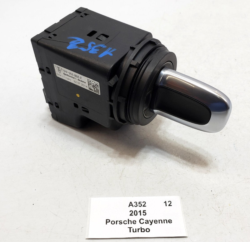 ✅ 2015-2018 OEM Porsche Cayenne Turbo 958 Ignition Starter Switch W/ Key