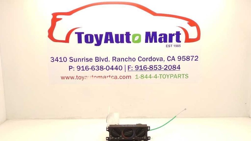 Temperature Control Manual Rotary Control Knobs Fits 99-03 SOLARA 38712
