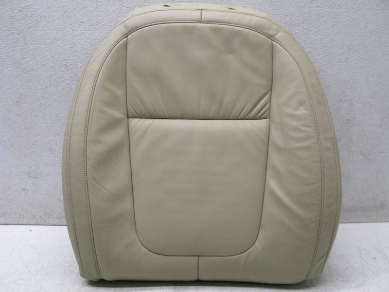 10-11 JAGUAR X250 XF SEDAN LEATHER SEAT UPPER FRONT LEFT DRIVER OEM 071923B