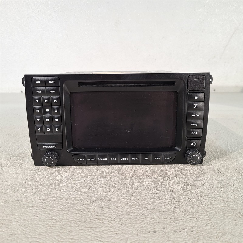 2005 Porsche Cayenne Radio Receiver Stereo Display Screen Oem 7L5035191J Aa7483