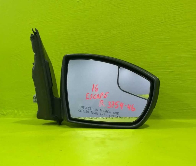 13-16 ESCAPE PASSENGER RIGHT SIDE VIEW MIRROR W/SIGNALBLACKOEM 3754-46