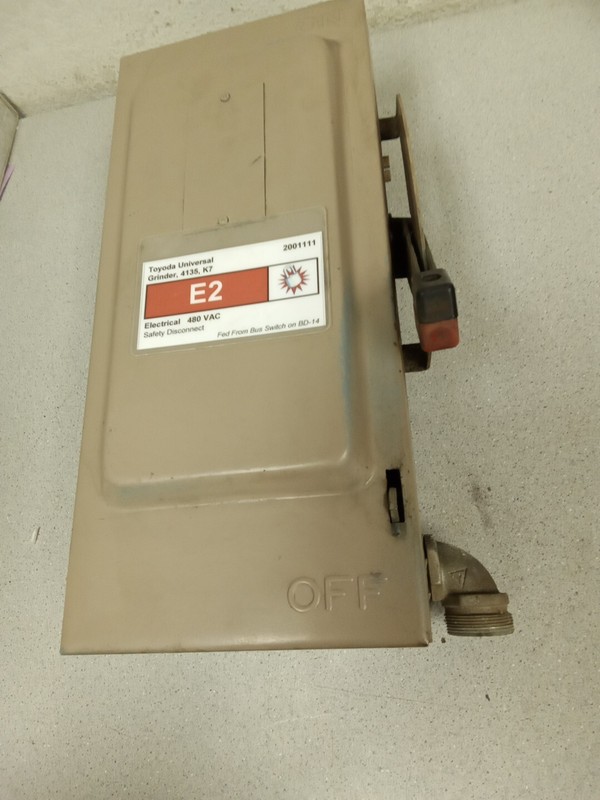 Square D H361 Series E1 Single Throw Fusible Safety Switch 30A *FREE SHIPPING*