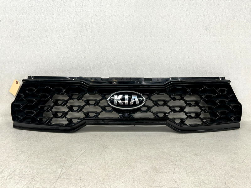 ⭐2021 KIA SORENTO FRONT BUMPER UPPER GRILLE MOLDING COVER W/CAMERA OEM LOT2700
