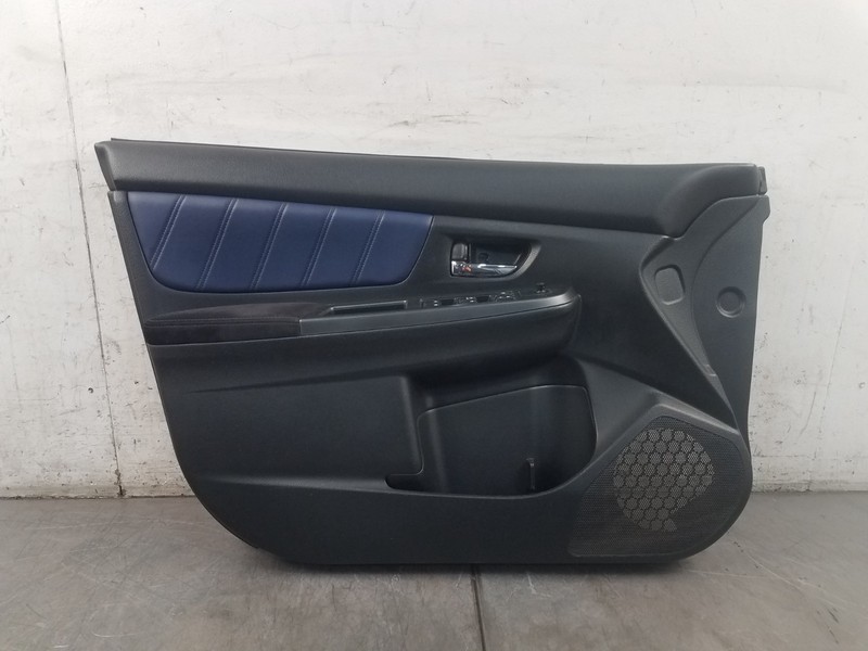 2015 Subaru WRX STi Left Front Driver Door Panel #0578 G7