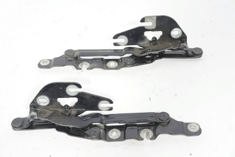 02 03 04 AUDI A6 C5 SEDAN TRUNK LID HINGE LEFT & RIGHT SET BLUE OEM