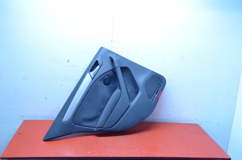 10-14 VOLKSWAGEN GOLF REAR LEFT DRIVER SIDE INTERIOR DOOR PANEL OEM