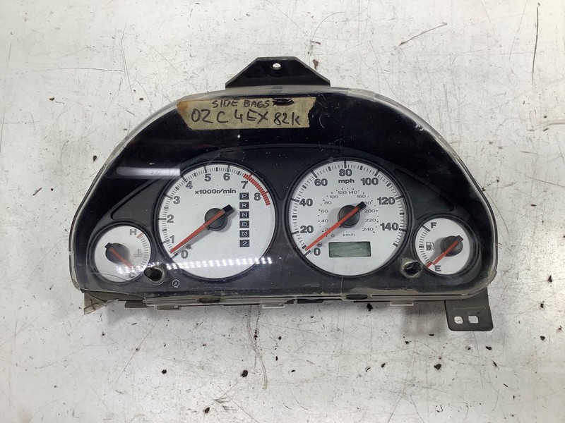 01-02 Honda Civic 4D EX AT Instrument Cluster 82K Mil OEM