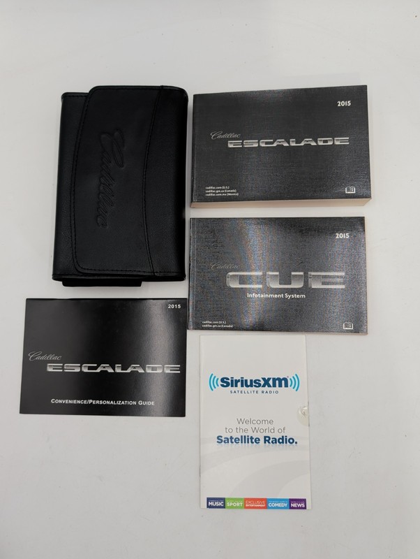 2015 Cadillac Escalade Owners Manual With Navigation Plus Case Free Shipping