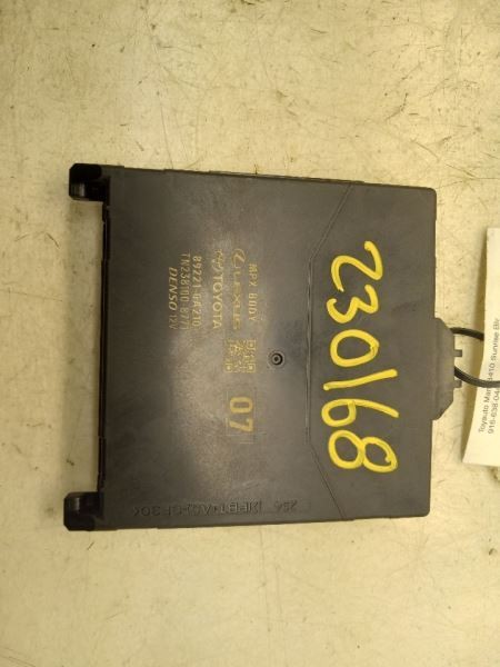 2022 TOYOTA COROLLA CROSS XLE 2.0L AWD MULTIPLEX BODY CONTROL MODULE