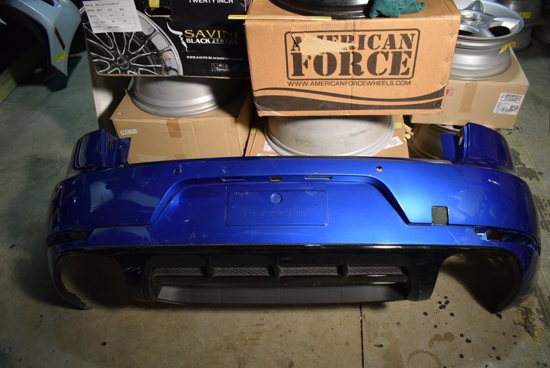 2015-2018 PORSCHE MACAN REAR BUMPER COVER 95B807421 OEM