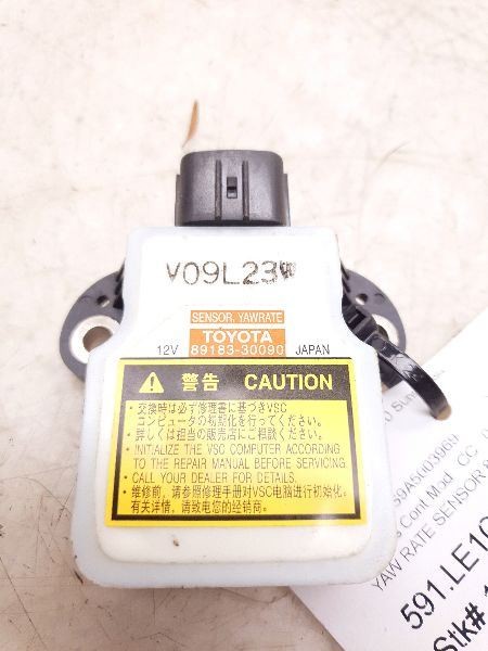 09 10 11 Lexus GS460 Yaw Rate Sensor 89183-30090