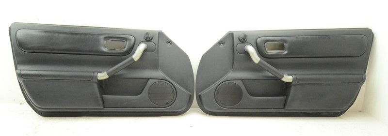 2000-2005 Toyota MR2 Spyder Driver and Passenger Navy Blue Door Trim Panels