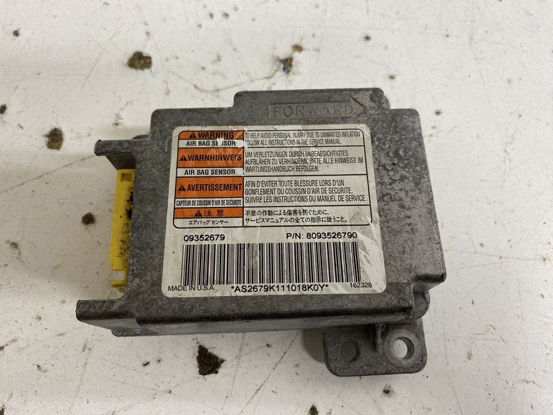 1998-2004 Isuzu Rodeo SRS Computer Control Module 8093526790 Oem
