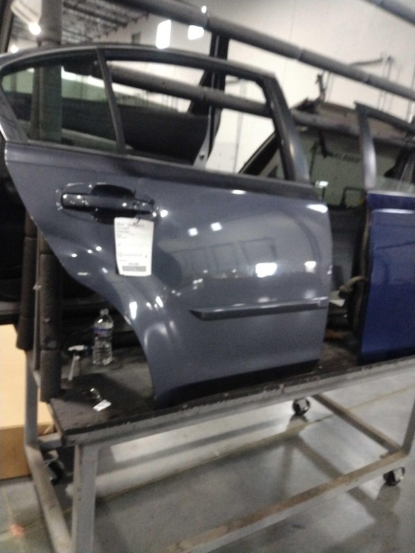 2014 Subaru Legacy Rear Right Door Grey Used OEM 174489 122K Miles