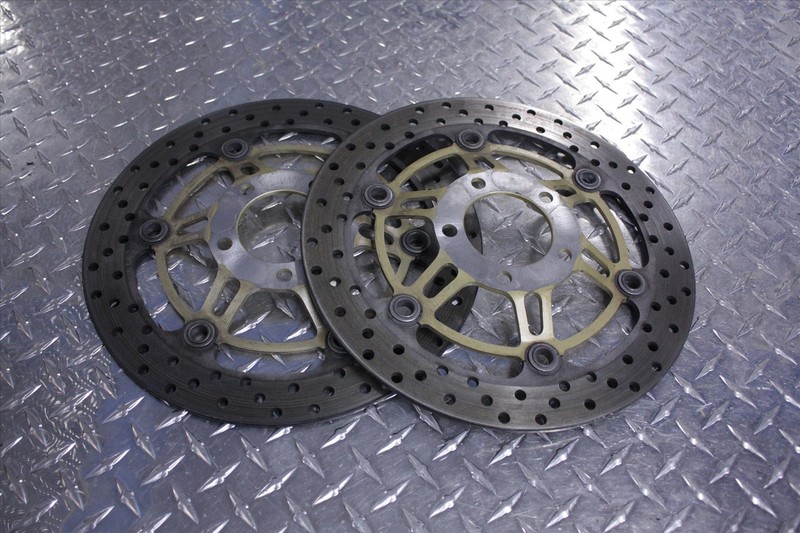 2001 SUZUKI SV 650 FRONT WHEEL BRAKE ROTOR DISC LEFT RIGHT SET PAIR 2 SV650 01