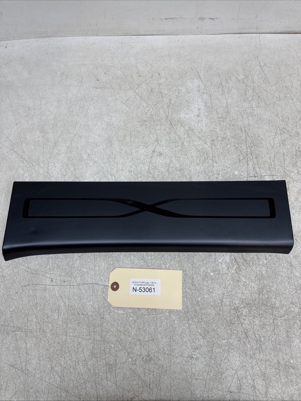 16-20 Tesla Model X Front LH Passenger Door Sill Welcome Plate Trim 53061 B153