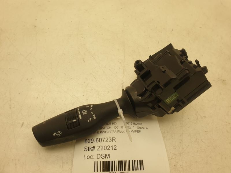 13 14 15 16 17 18 19 LEXUS GS350 STEERING COLUMN SWITCH ASSEMBLY