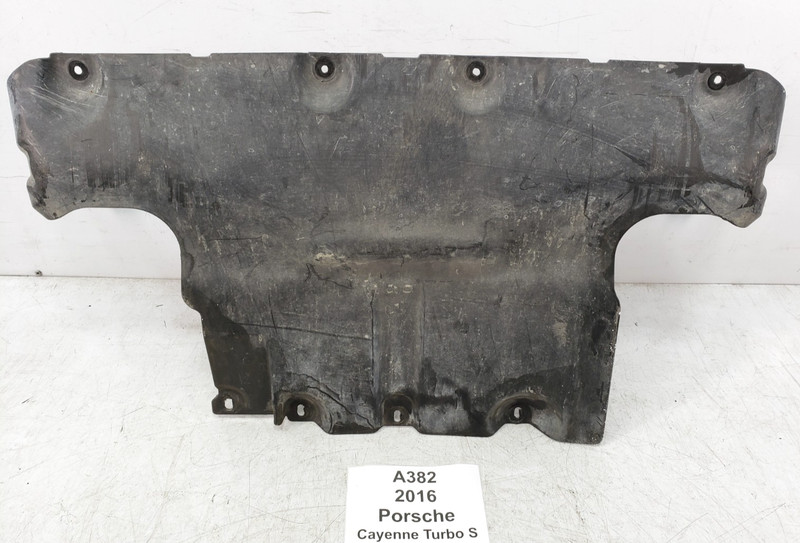 ✅ 11-18 OEM Porsche Cayenne S 958 Front Engine Under Splash Shield Guard Cover