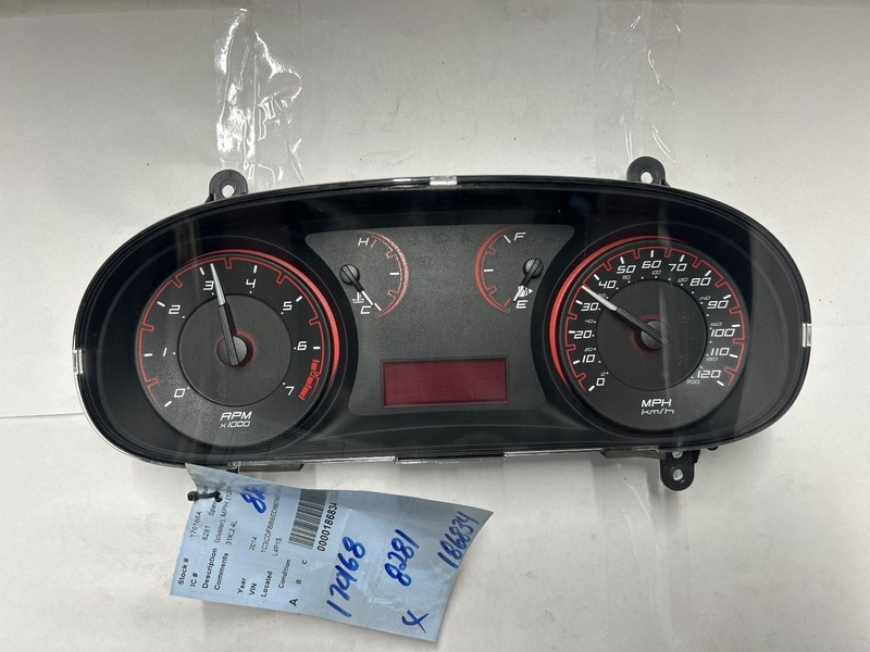 14 DODGE DART Speedometer analog 31k miles OEM 1 Year Warranty!