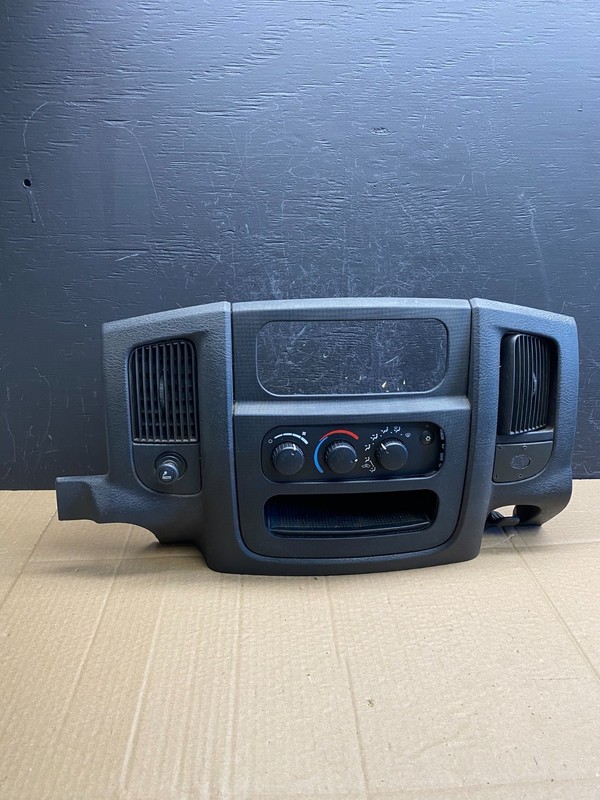 2002 to 2005 Dodge Ram Radio Climate Control Dash Air Vent Bezel Trim AC9310 DG