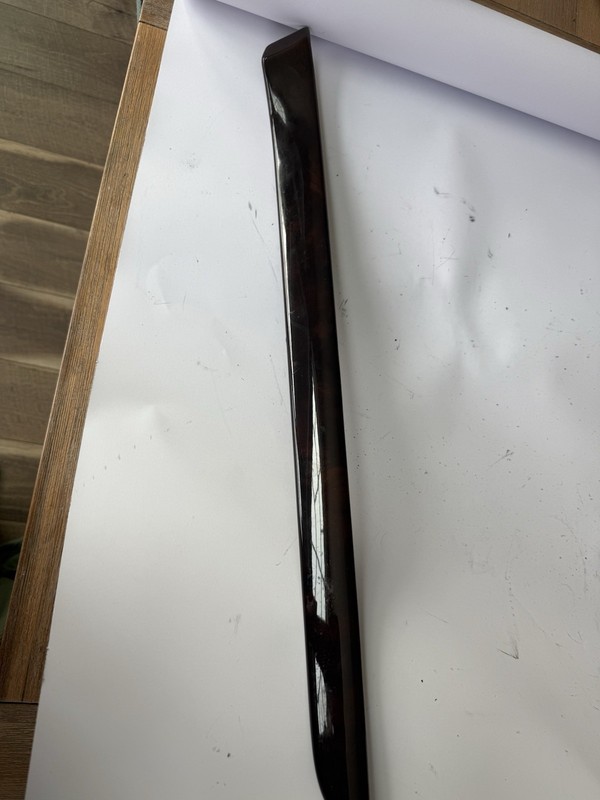 02-08 Audi A4 RH Front Wood Door Panel Trim Nut Tree Brown 8E0 867 410 C molding