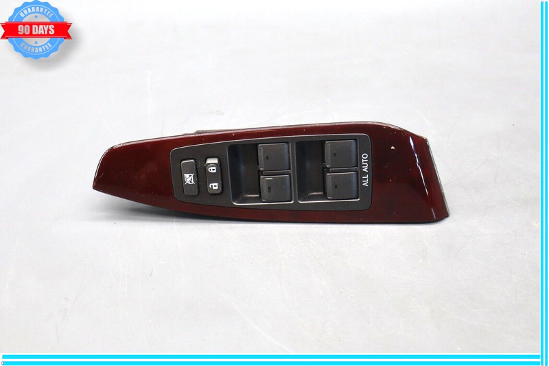 07-12 Lexus LS460 Front Left Driver Door Master Power Window Control Switch Oem