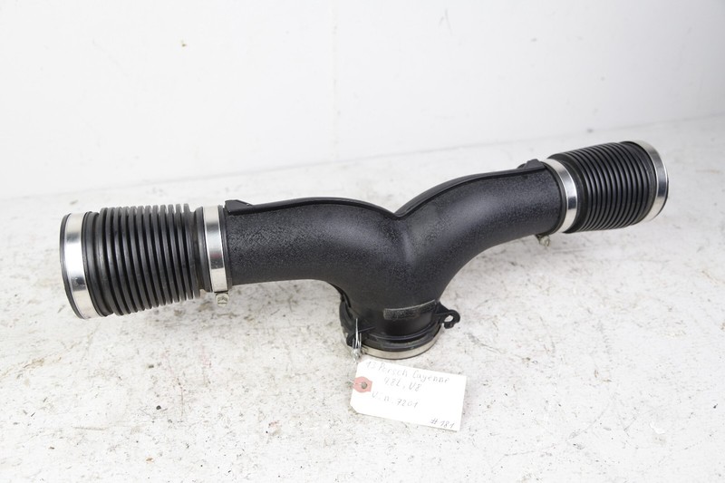 11-14 Porsche Cayenne GTS 4.8L Throttle Air Intake Tube Duct Pipe 70329238 OEM