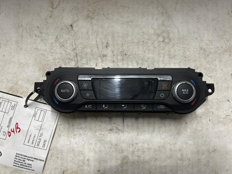 2014 FORD ESCAPE Heat AC Controller automatic dual zone CJ5T18C612BC OEM 14