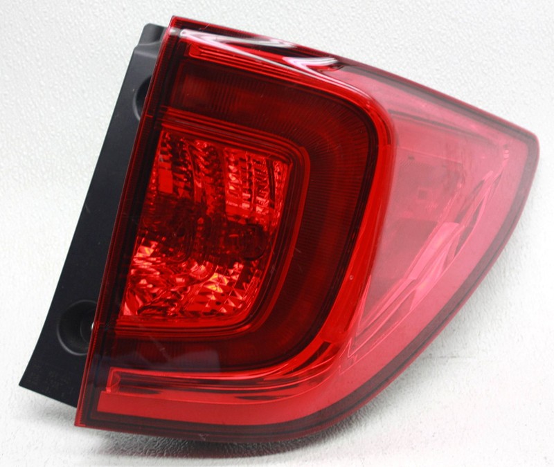 OEM Right Passenger Side LED Tail Lamp For Honda Pilot 33500-TG7-A01 Lens Crack