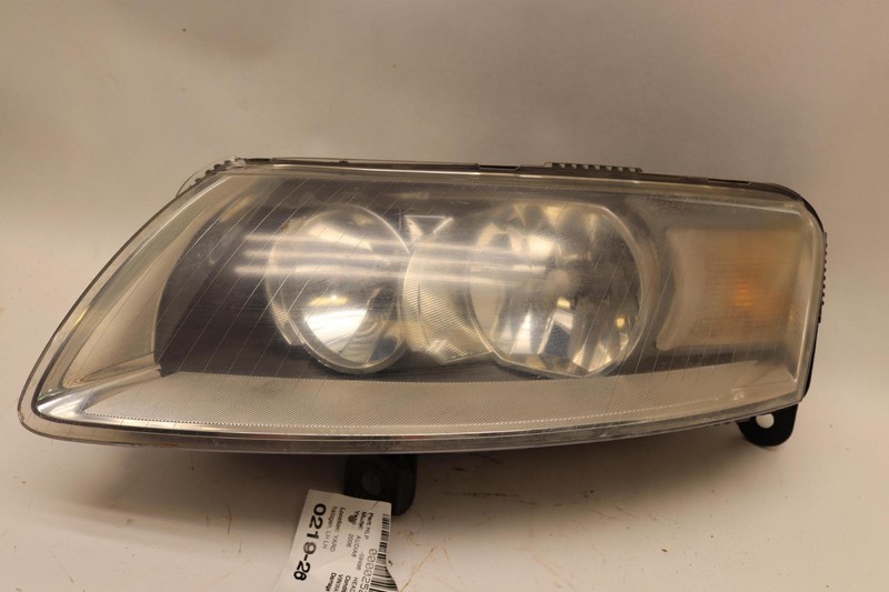 2005-2008 AUDI A6 LEFT DRIVER SIDE HEADLIGHT HALOGEN LAMP DEPO AFTERMARKET