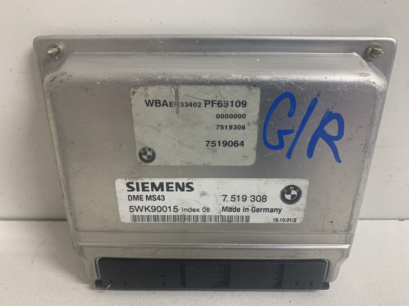 2001-2005 BMW 325xi Engine Computer Control Module Ecu Ecm Pcu Pcm 7 519 308