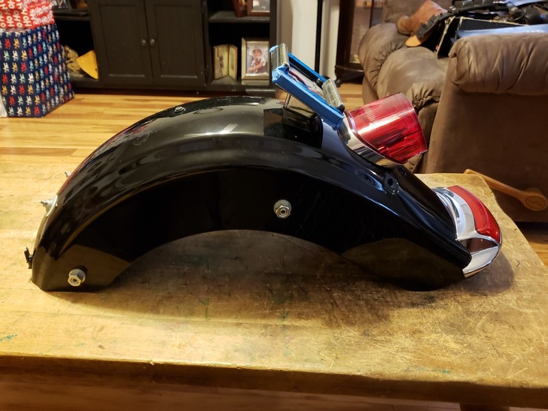 2009 Harley-Davidson Touring Rear Fender Ultra Classic Limited Vivid Black