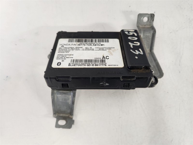 2013-2015 Honda Accord Hft Bluetooth Blue Tooth Control Module 39770-T2a-A81