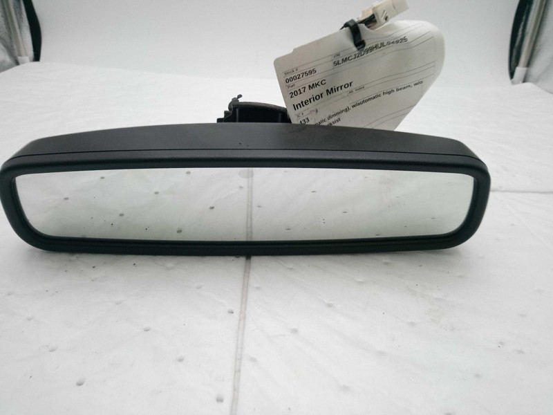 2017 Lincoln MKC Interior Rear View Mirror White OEM Used 108K Miles