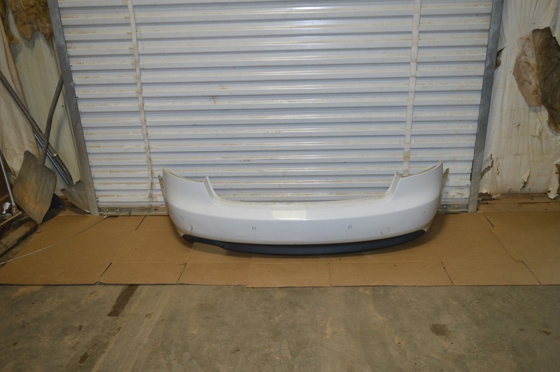 2008-2012 AUDI A5 QUATTRO COUPE REAR BUMPER COVER ASSEMBLY W/ SENSOR OEM