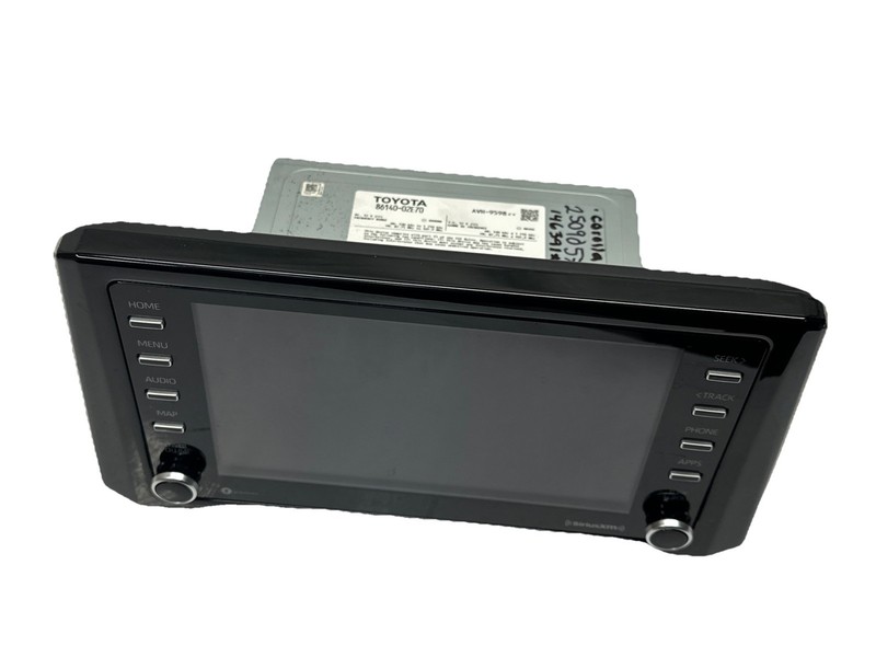 Toyota Corolla radio am fm 2021 display screen & receiver sedan OEM 8614002E70