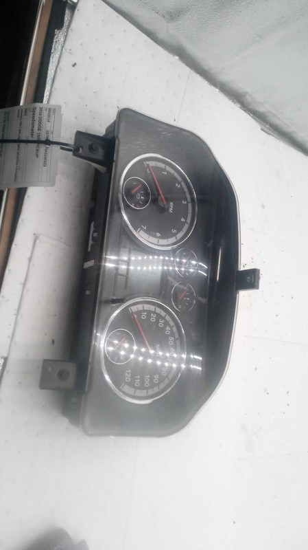 2010 Dodge 1500 Pickup Speedometer Gauge OEM White 123K Miles NJ25-23114