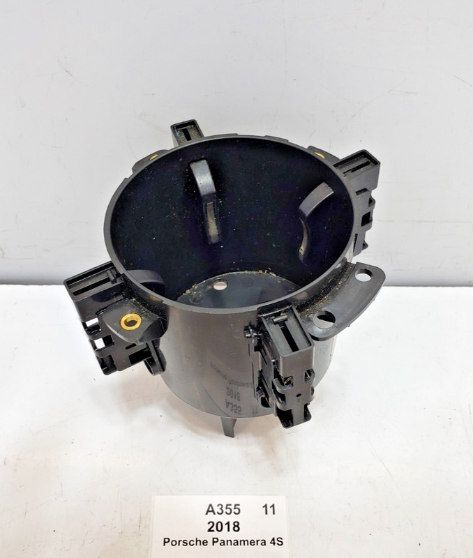 ✅ 17-18 OEM Porsche Panamera 4S 971 Rear Center Console Cup Holder Cupholder