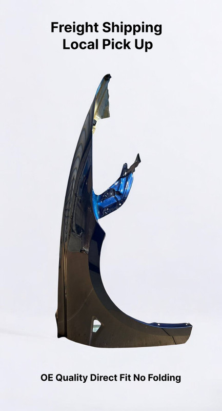 ✅ 2024-2025 Tesla Model 3 Front Right Side Fender Blue w/dent