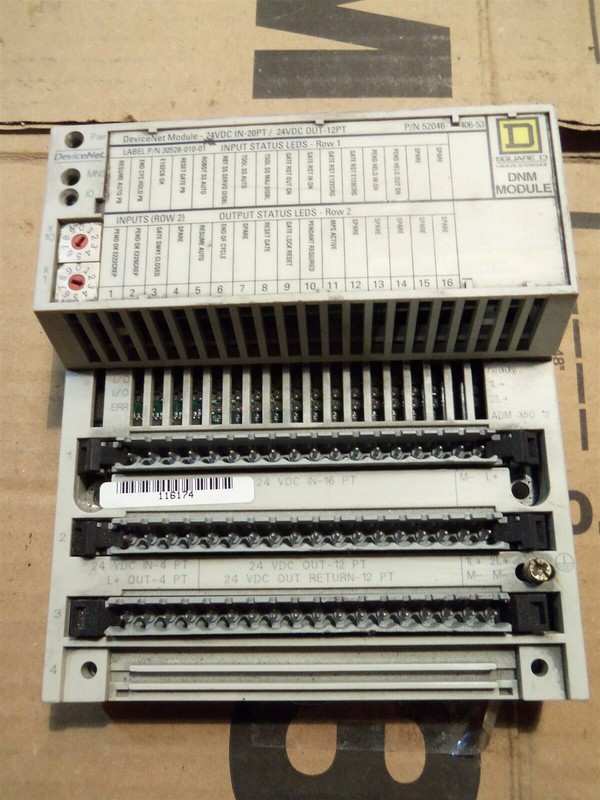 Square D Schneider Automation 170 ADM 350 12 I/O Base *FREE SHIPPING*