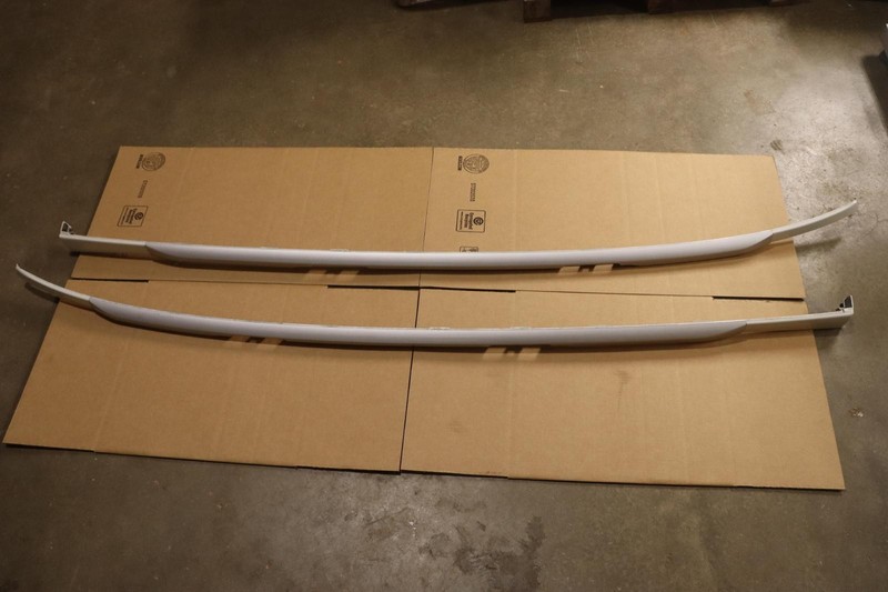 2013-2015 INFINITI QX60 JX35 RIGHT & LEFT SIDE ROOF RACK RAIL MOLDING PAIR OEM
