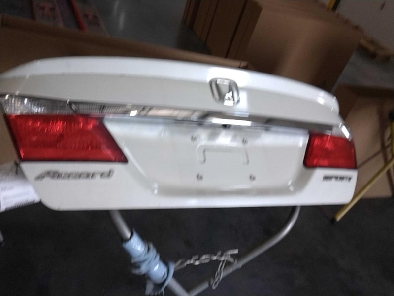 2015 Honda Accord Deck Lid Trunk Lid White OEM Used 34150T2AA01