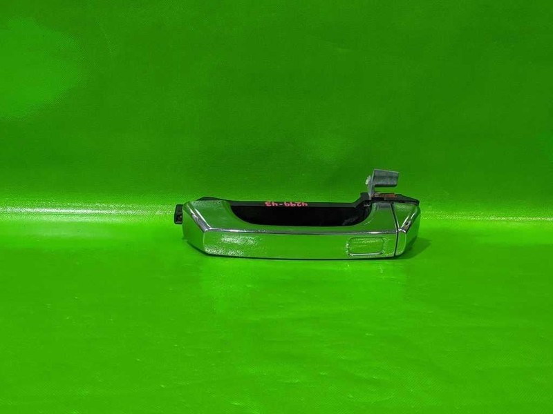 06-10 HUMMER H3 DRIVER LEFT REAR CHROME EXTERIOR DOOR HANDLE OEM 4299-43
