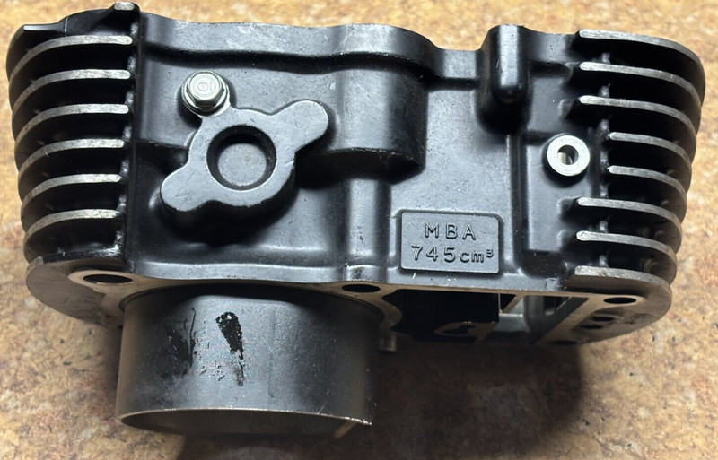 2003 Honda Shadow VT750 DCB Spirit Engine Motor Cylinder Jug Rear VT 750 B7