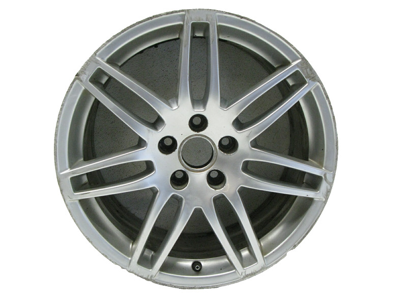 04-09 AUDI QUATTRO B7 A4 S4 8JX18 18" ET43 14 SPOKE WHEEL RIM OEM 101921B 1