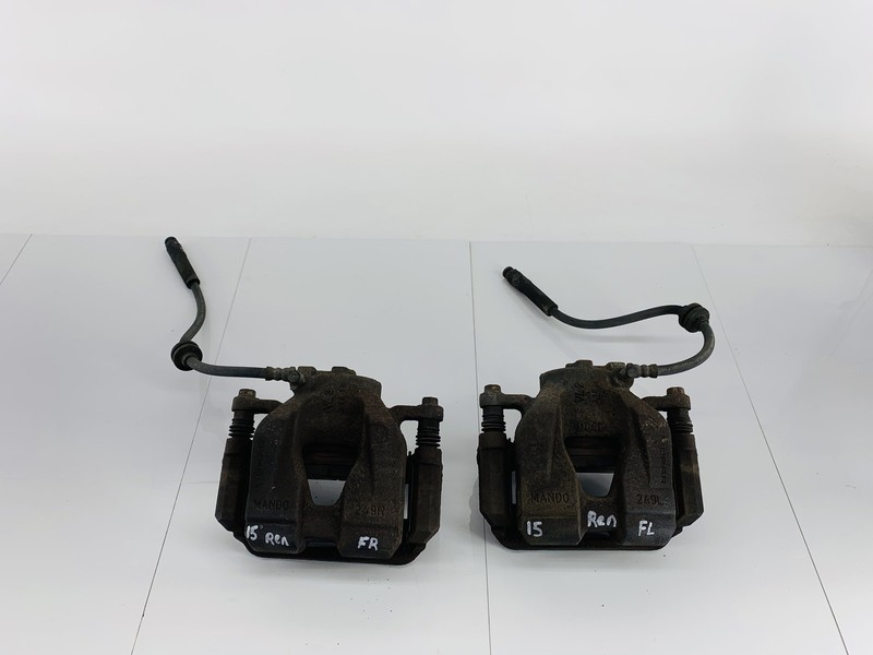 15-23 JEEP RENEGADE FWD FRONT LEFT & RIGHT SIDE ABS BRAKE CALIPER SET OF 2 OEM
