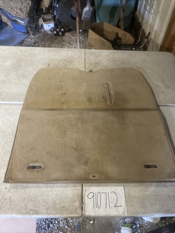 2004-2009 Cadillac SRX Rear Cargo Load Floor Cover Panel Trim Tan OEM