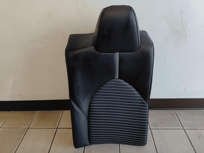 2020 TOYOTA CAMRY REAR LEFT DRIVER SEAT UPPER CUSHION PAD SOFTEX BLACK OEM