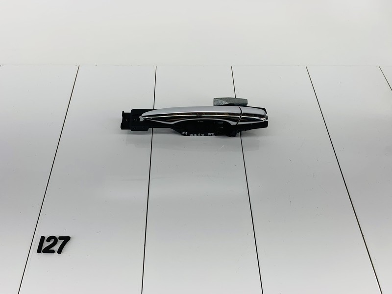 14-20 INFINITI QX60 REAR LEFT SIDE EXTERIOR DOOR HANDLE CHROME OEM